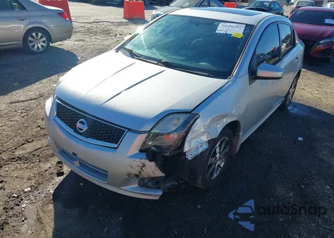 2012 Nissan Sentra 2.0 Sr из США, поврежденный, VIN 3N1AB6APXCL745619